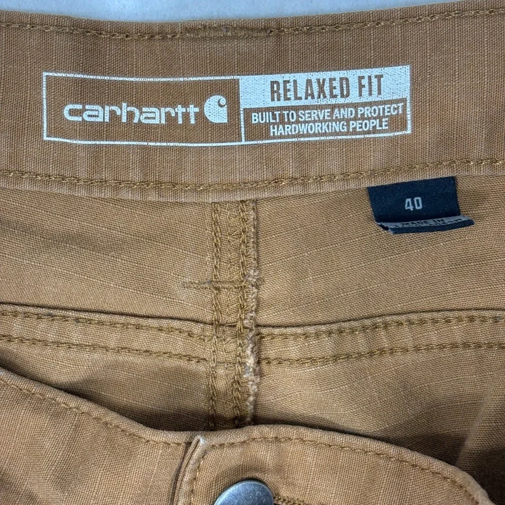 Carhartt Cargo‎ Shorts Mens 40 Ripstop Relaxed Fit Workwear Utility